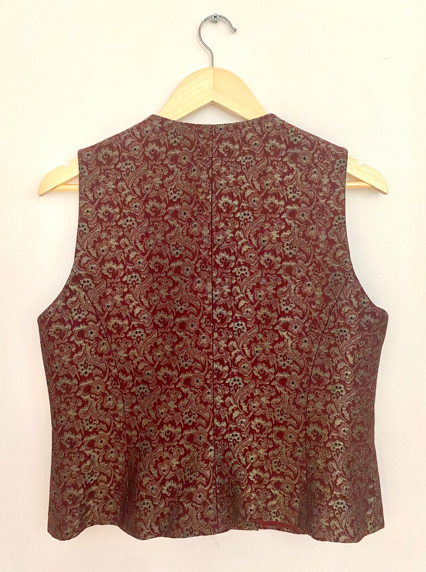 1980s VINTAGE BROCADE VEST