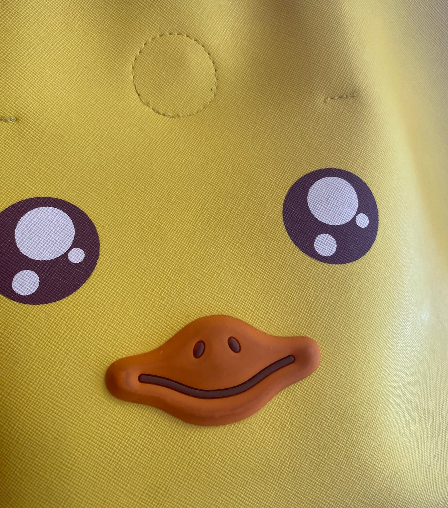 VINTAGE YELLOW DUCK MINI TOTE