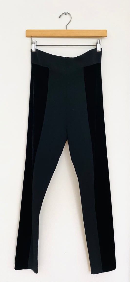 JEAN PAUL GAULTIER, 1980s WOOL BLACK SKINNY PANTS